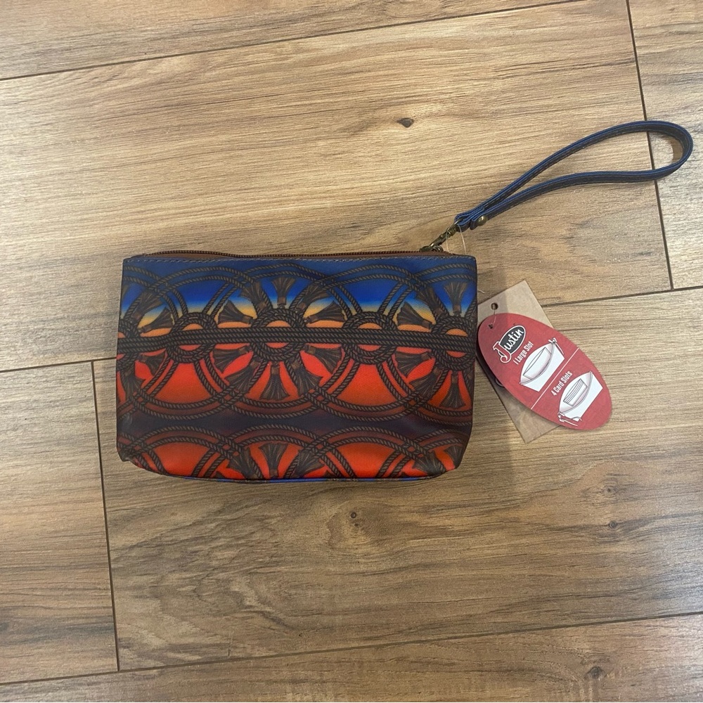 NWT Justin Mini Cosmetic Bag